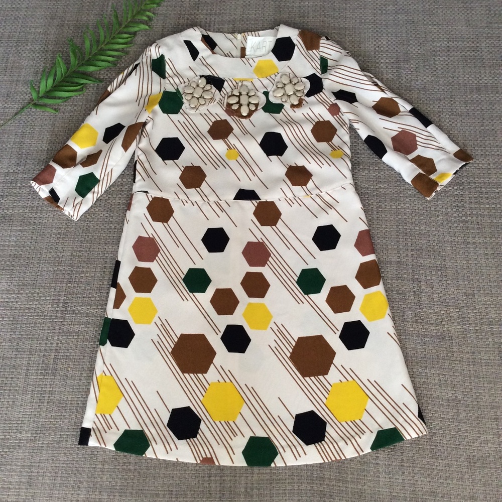 Karta | Jeweled Shift Dress SMALL
